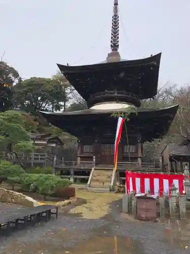 楽法寺（雨引観音）の塔