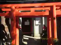 花園稲荷神社の鳥居