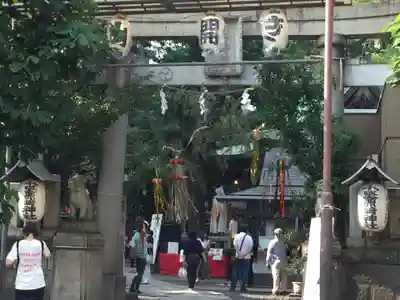 小野照崎神社の鳥居