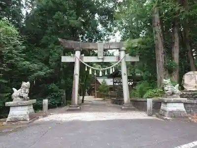 河合神社の鳥居