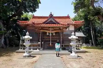 高江神社の本殿・本堂