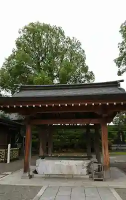 八代宮の手水舎