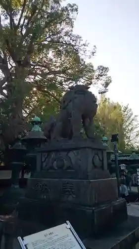 上野東照宮の狛犬