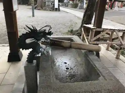 町田天満宮の手水舎