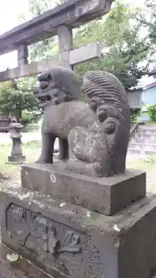 永山神社の狛犬