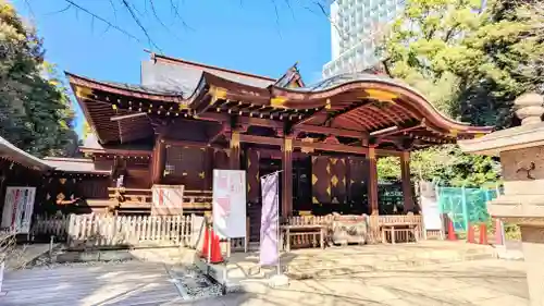 渋谷氷川神社の本殿・本堂