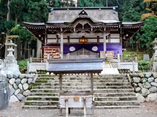 白川八幡神社の本殿