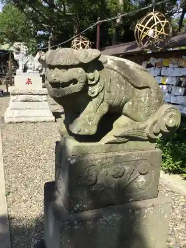 菊田神社の狛犬