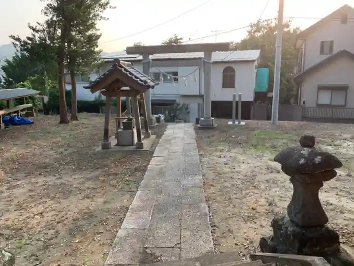 神明神社のその他建物