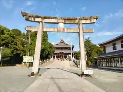 豊川閣　妙厳寺の鳥居