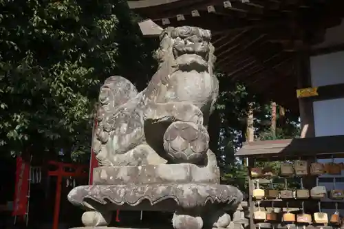 鏡石鹿嶋神社 ＊安産・開運・勝利の神さま＊の狛犬
