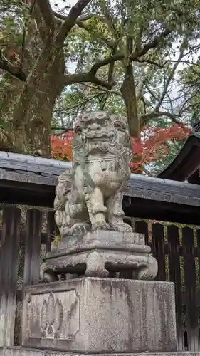 離宮八幡宮の狛犬