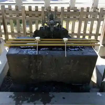 天祖神社の手水舎