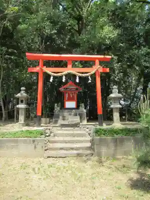 広瀬神社摂社水分神社の末社・摂社