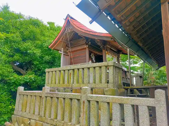 十五所社(拾五所社)の本殿・本堂