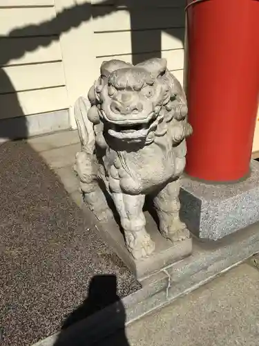 発寒神社の狛犬