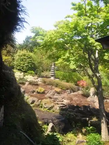 海蔵寺の庭園