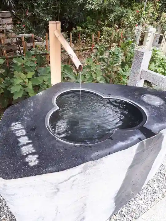 蓮田東照宮の手水舎