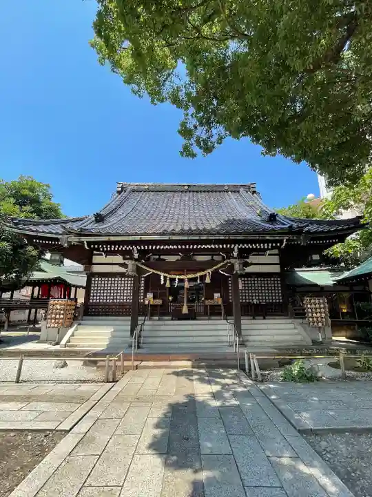 安江八幡宮(金沢水天宮)の本殿・本堂