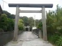 諸磯神明社の鳥居