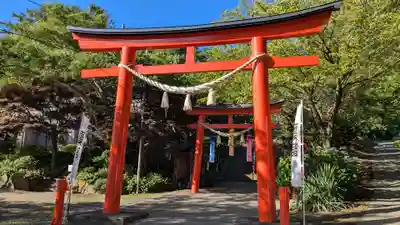 虻田神社の鳥居