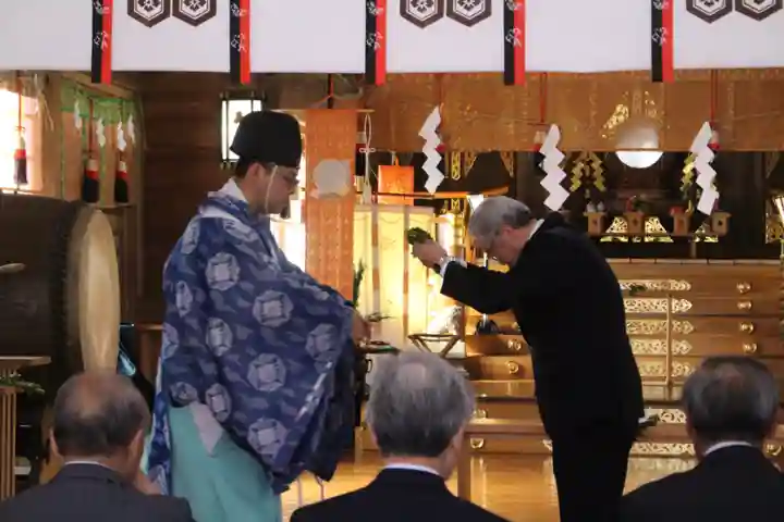 釧路一之宮 厳島神社のお祭り