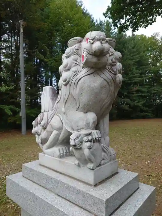 伏古神社の狛犬