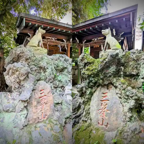 小野照崎神社の狛犬