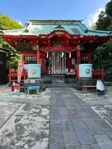 海南神社の本殿・本堂