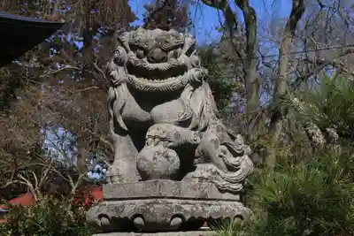 田村神社の狛犬