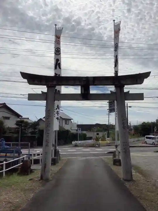 八幡神社(池之内)の鳥居