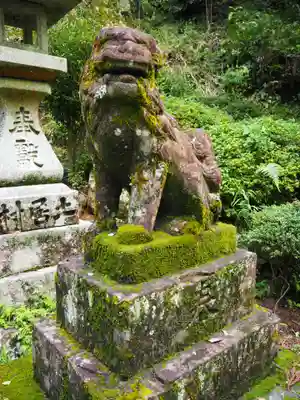 神峯神社の狛犬