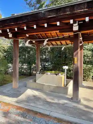 宗忠神社の手水舎