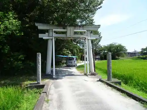 立鉾鹿島神社の鳥居