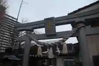 晴門田神社の鳥居