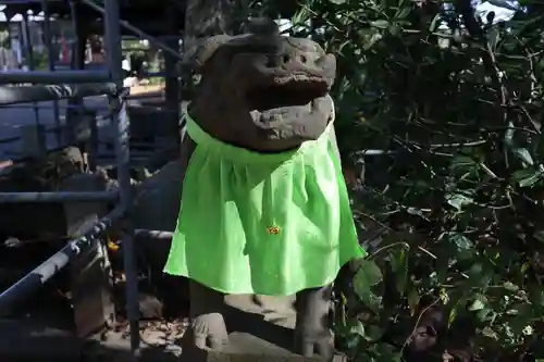 下総国三山　二宮神社の狛犬