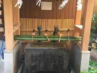 小網神社の手水舎