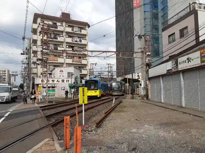 浅澤社(住吉大社境外末社)の周辺