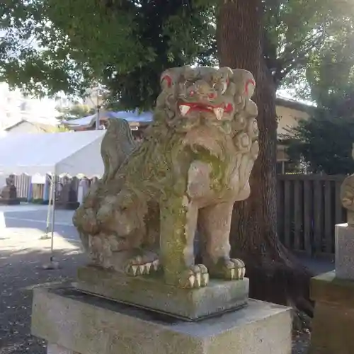 町田天満宮の狛犬