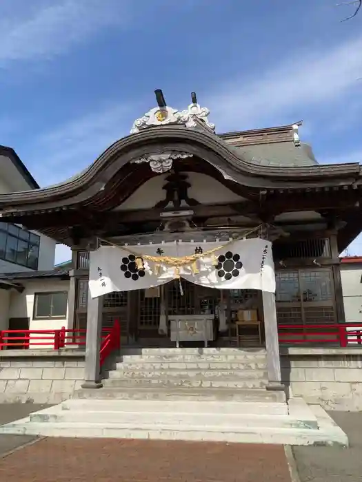 相馬神社の本殿