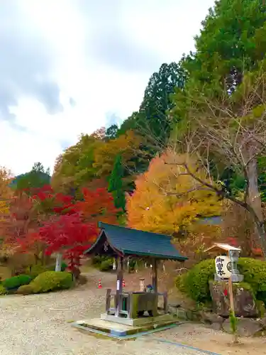 飛騨東照宮の手水