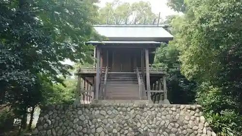 月見里笠森稲荷神社の本殿