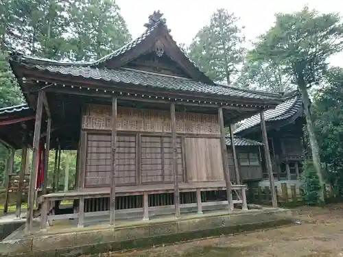 味真野神社の本殿