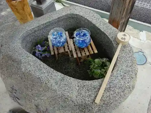 阿邪訶根神社の手水