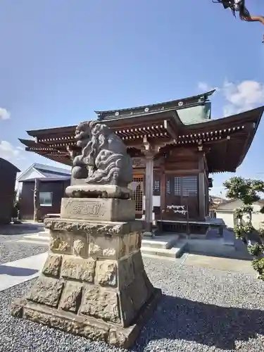 熊野福藏神社の狛犬