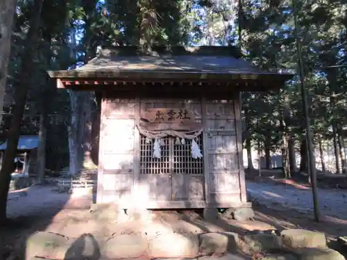 河口浅間神社の末社