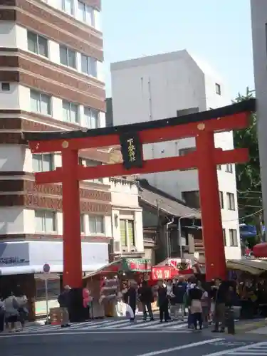 下谷神社の鳥居