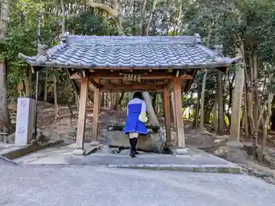 神明社（榎戸神明社）の手水舎
