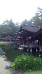 身曾岐神社の庭園