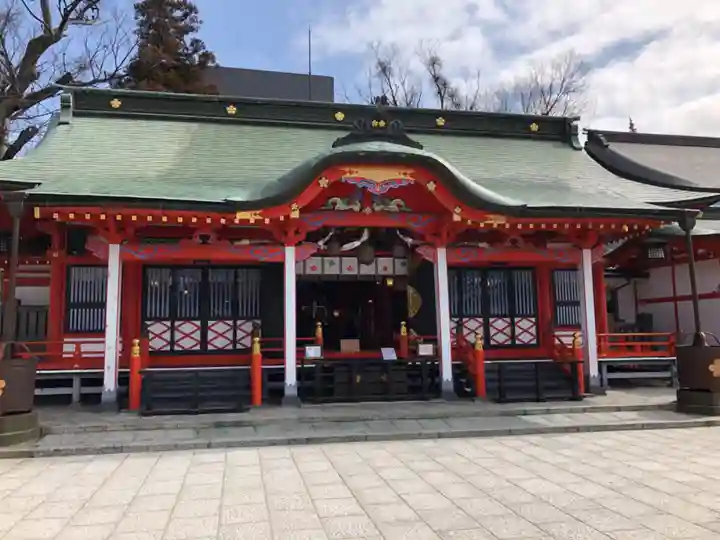 深志神社の本殿・本堂